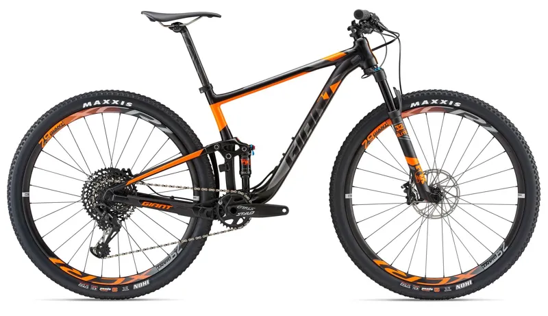 Giant mountain bike new arrivals black and orange