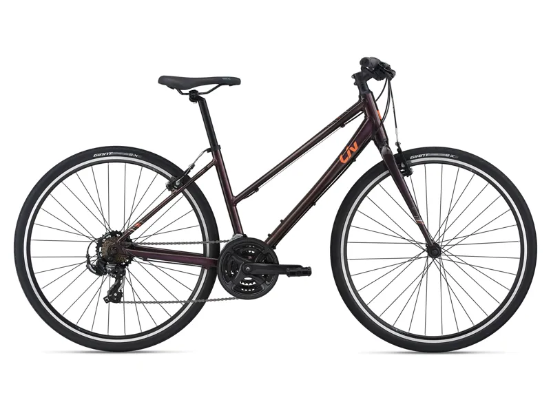 Liv Alight 3 Hybrid Bike Rosewood