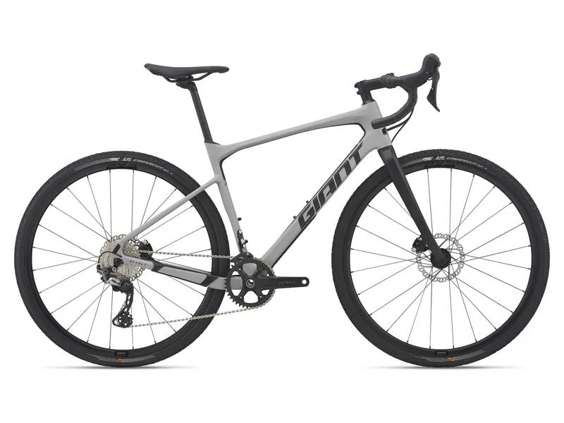 Giant Revolt Advanced 1 Gravel Bike Concrete Grey