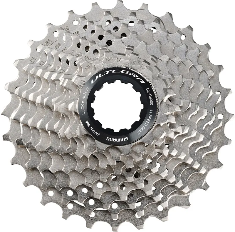 Shimano Ultegra R8000 11 Speed 11-32 Cassette Silver