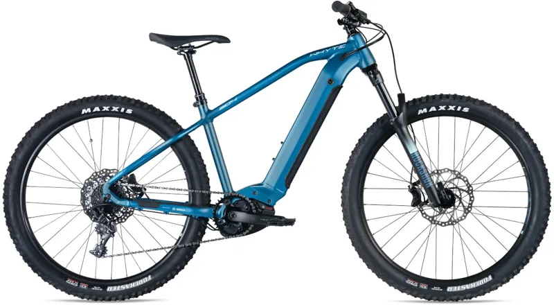 Whyte E-504 2022 E-Mountain Bike Matt Diesel Light Blue