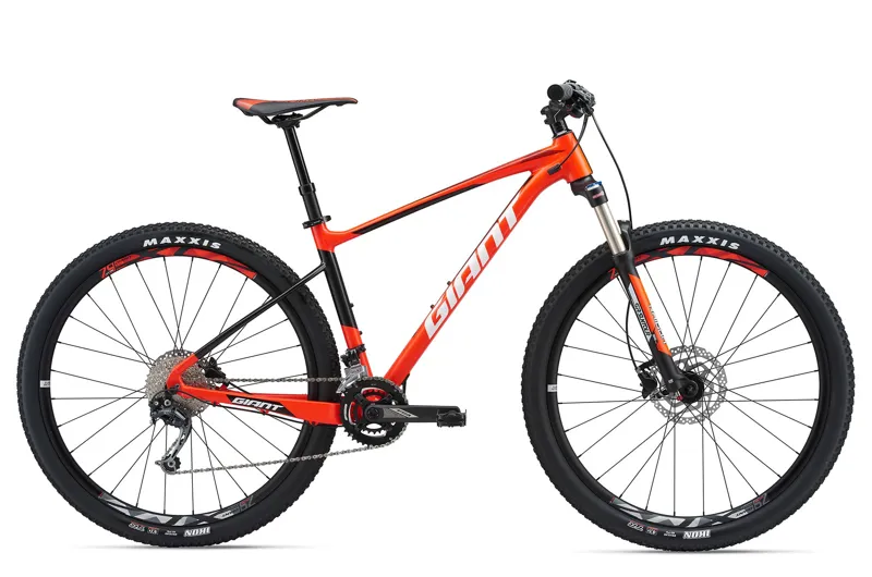 Giant Fathom 29er 2 Mountain Bike 2018 Neon Red Black