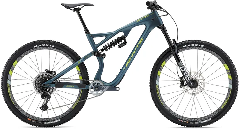 Whyte Carbon G-170C Works 29er 2020 Mountain Bike Matt Petrol Lime