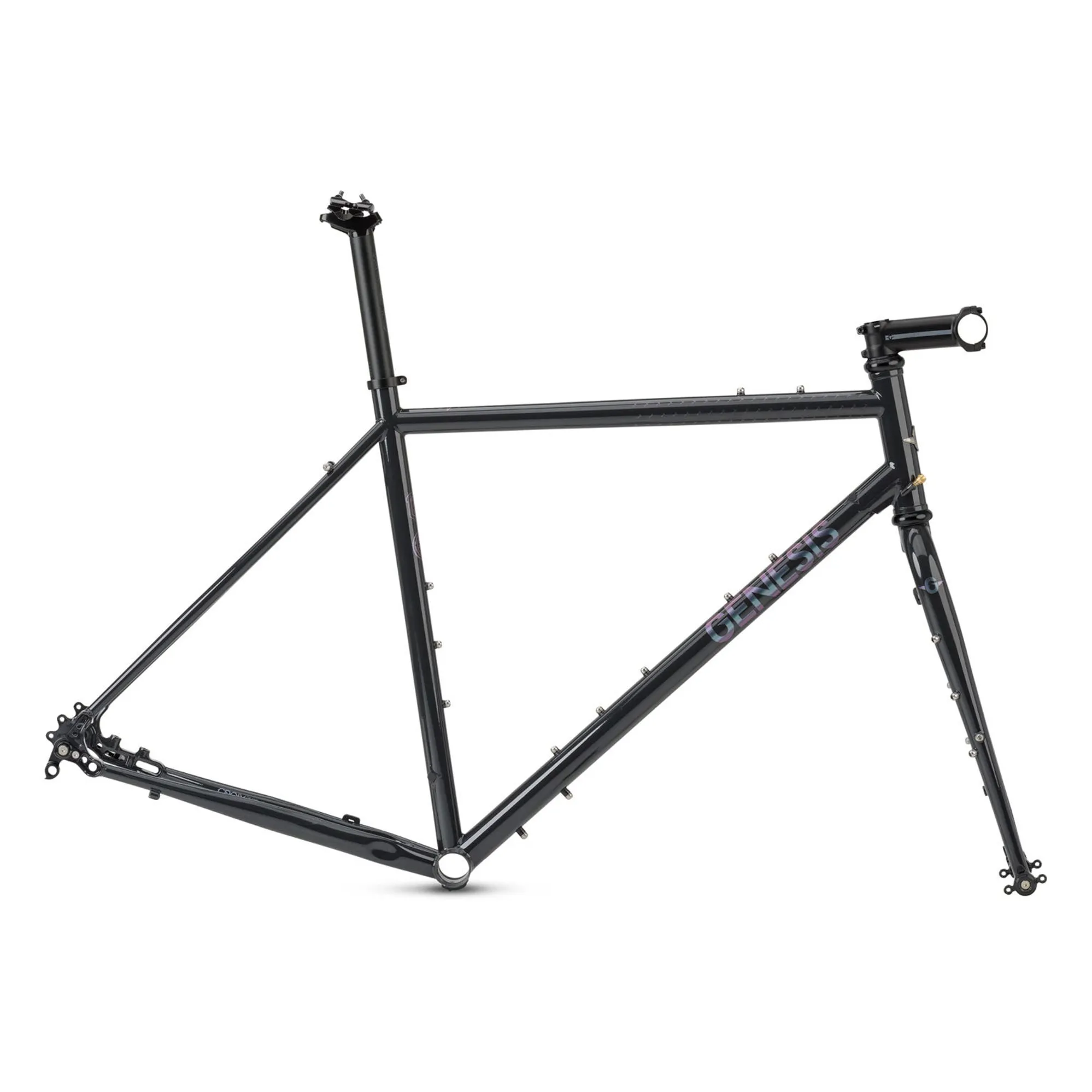 Genesis Croix De Fer 853 Frameset 2021 Black - Main Image