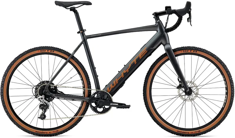 Whyte Gosford 2021 E-Road Bike Matt Granite Copper