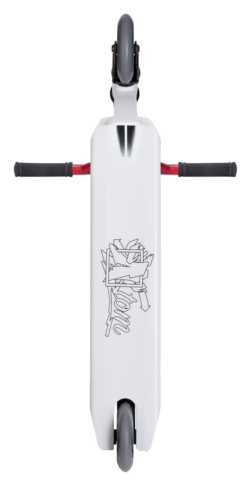 Grit Atom Complete Stunt Scooter White/Red-1