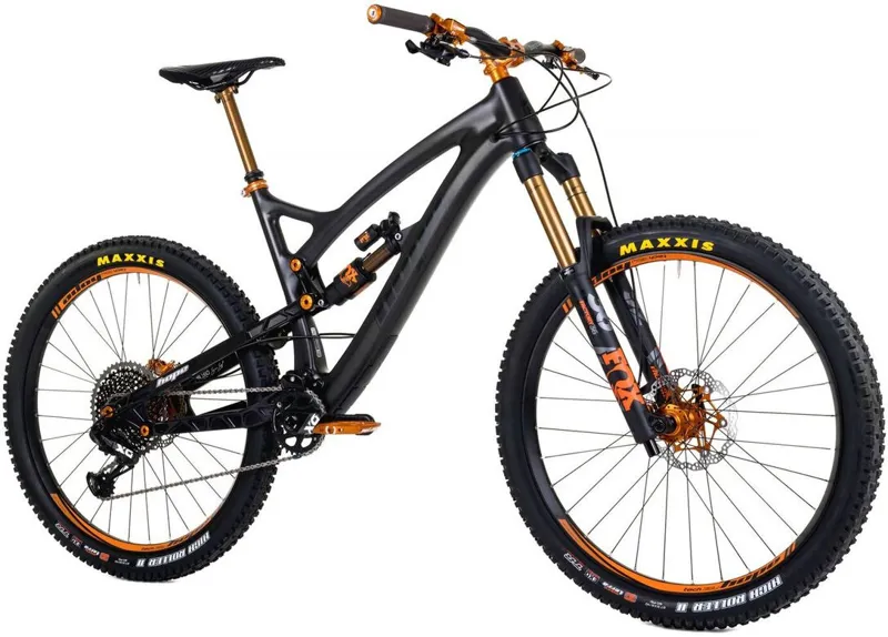 Hope HB160 Mountain Bike with Orange Components-1