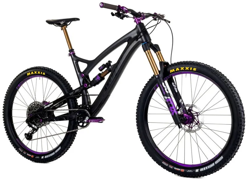 Hope HB160 Mountain Bike with Purple Components-1
