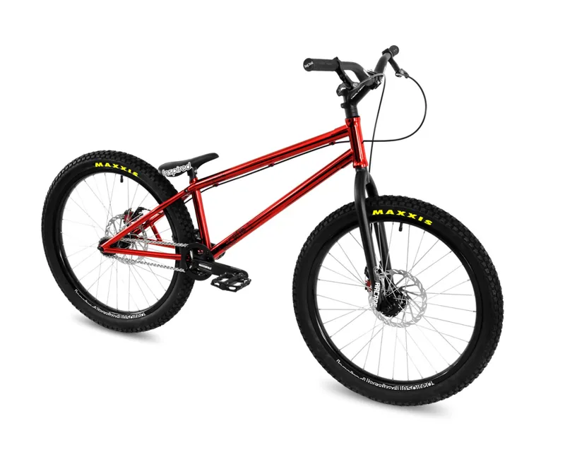 Inspired Arcade Fuse 24 Trials Bike Mirror Red-2