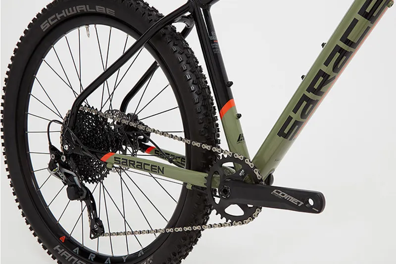 Saracen Mantra Elite LSL 2019 Mountain Bike Green / Black-2