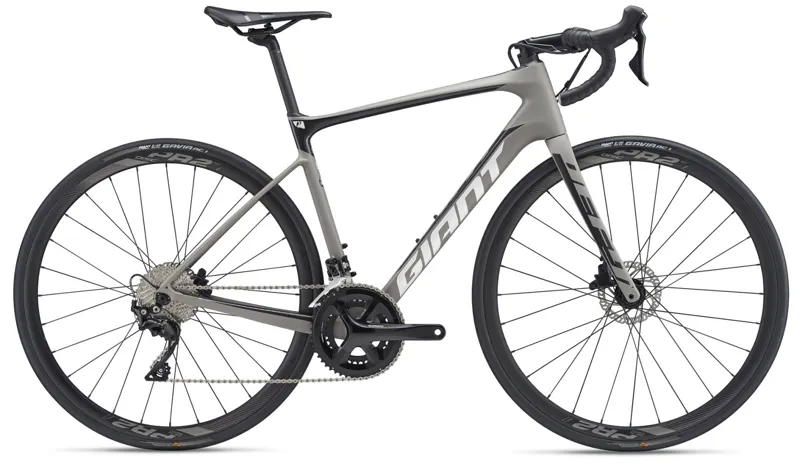 Giant Defy Advanced 2 2019 Road Bike Grey / Gun Metal Black