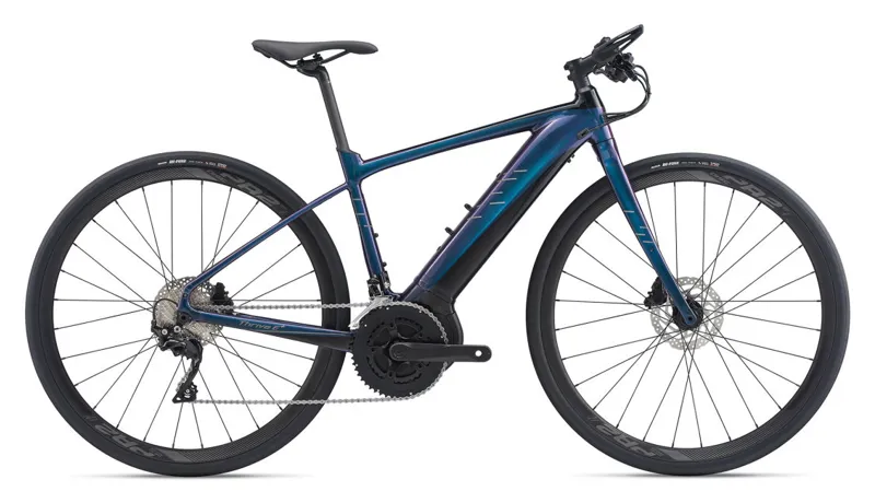 Liv Thrive E+ 1 Pro 2020 E-Road Bike Blue