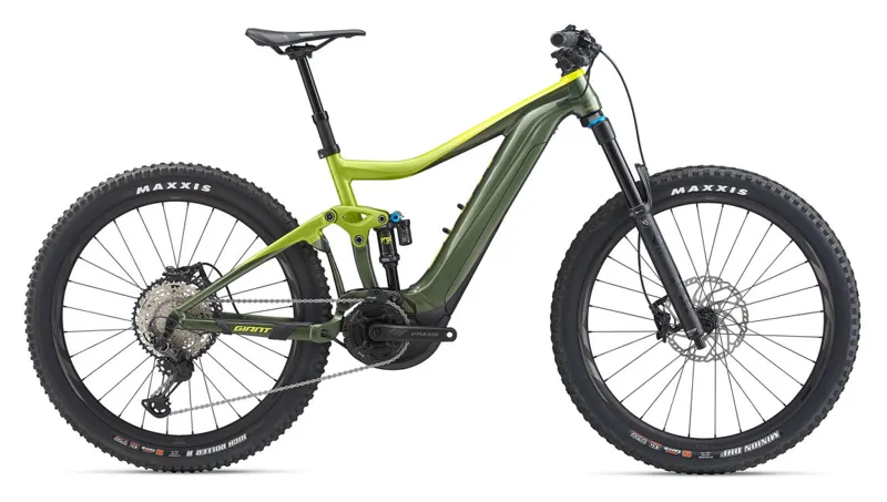 Giant Trance E+ 1 Pro 2020 E-Mountain Bike Acid Yellow / Army Metallic
