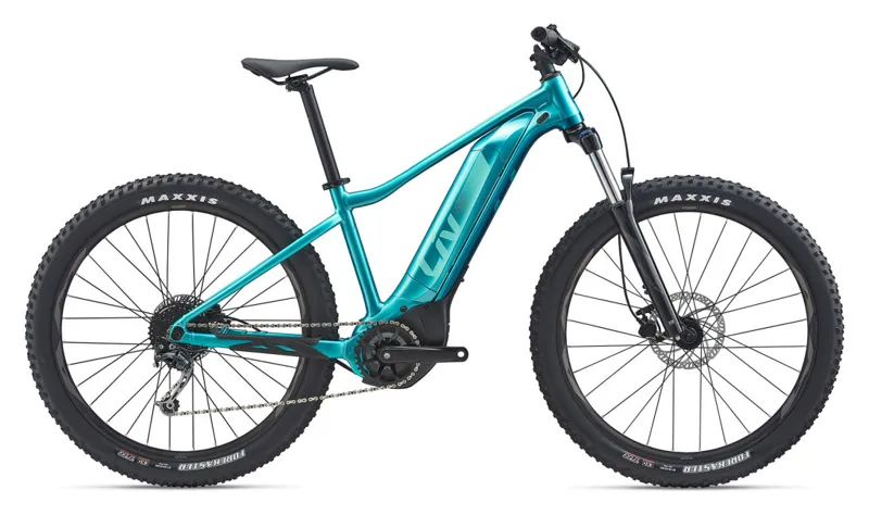 Liv Vall-E+ 3 2020 E-Mountain Bike Turquoise / Ocean Depths