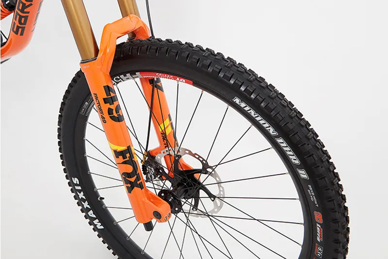 Saracen Myst Team 29 Factory 2019 Mountain Bike Black / Orange-5