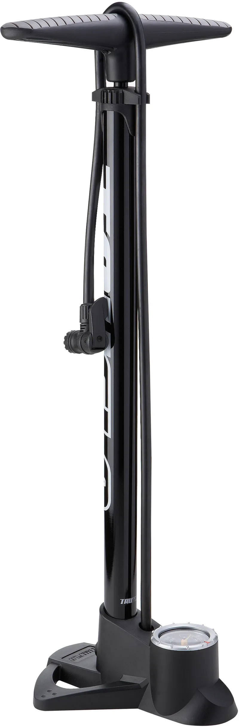 Truflo Easitrax 3 Track Pump With Gauge Black