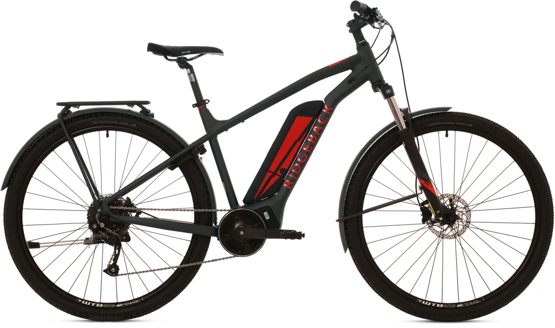 Ridgeback Arcus Electric Hybrid Bike 2020 Black / Red