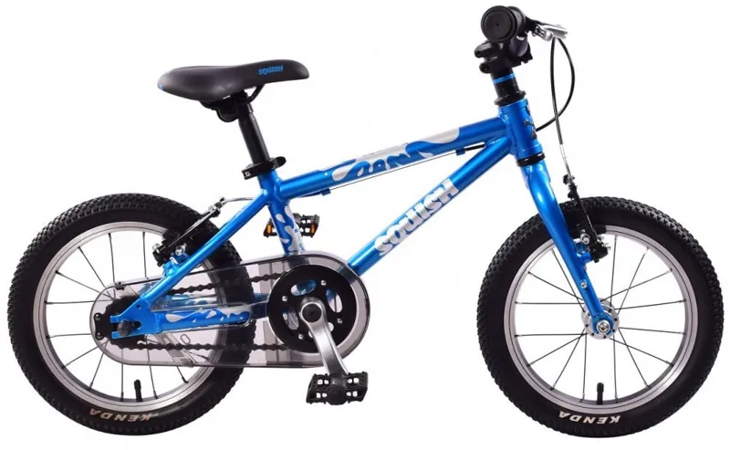 Squish 14 Inch Hybrid Lightweight Kids Bike Blue / Silver