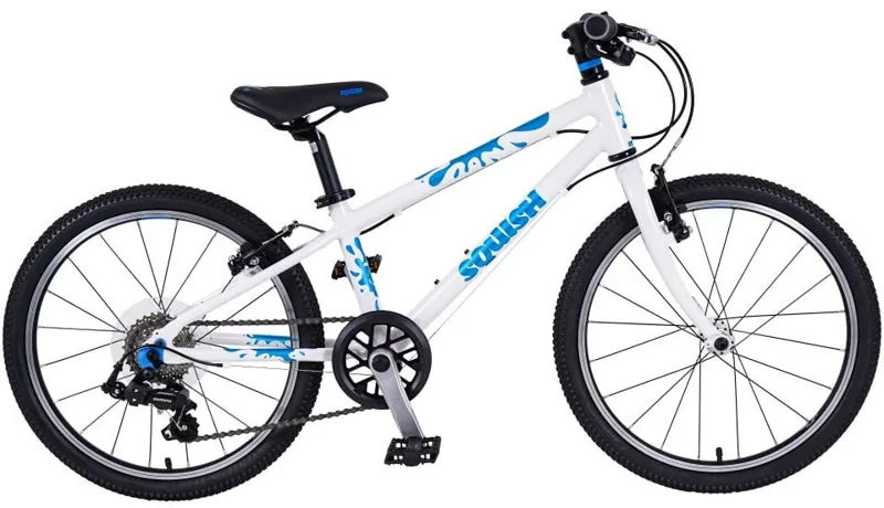 Squish 20 Inch Hybrid Lightweight Kids Bike White / Blue