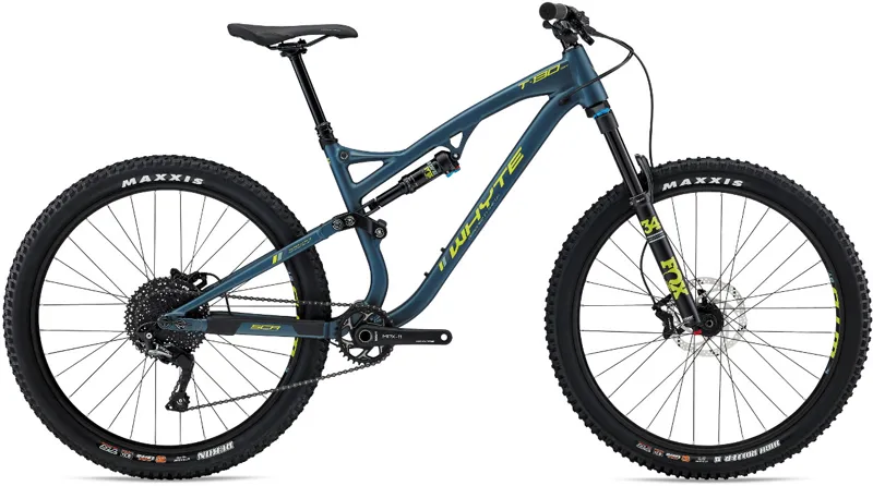 Whyte T-130 SR V2 2020 Mountain Bike Matt Petrol Lime / Mist