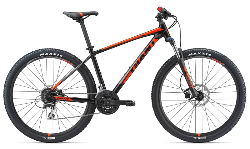 Giant Talon 3 29er Mountain Bike 2018 Black Red