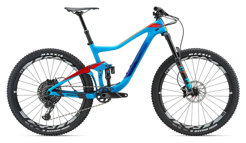 Giant Trance Advanced 1 Mountain Bike 2018 Blue Red