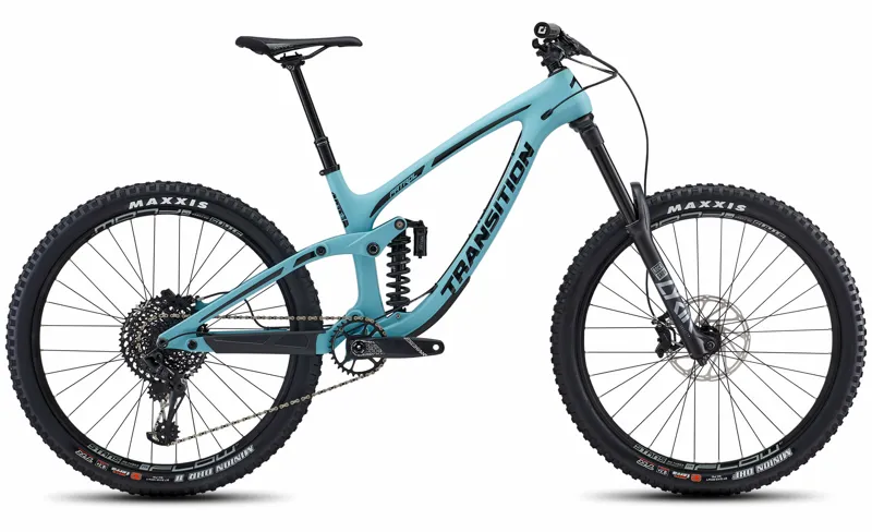 Transition Patrol Carbon Complete Bike GX Coral Blue