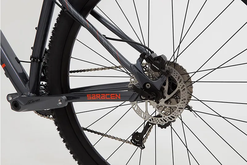 Saracen Zenith Pro 2019 Mountain Bike Black / Orange-1