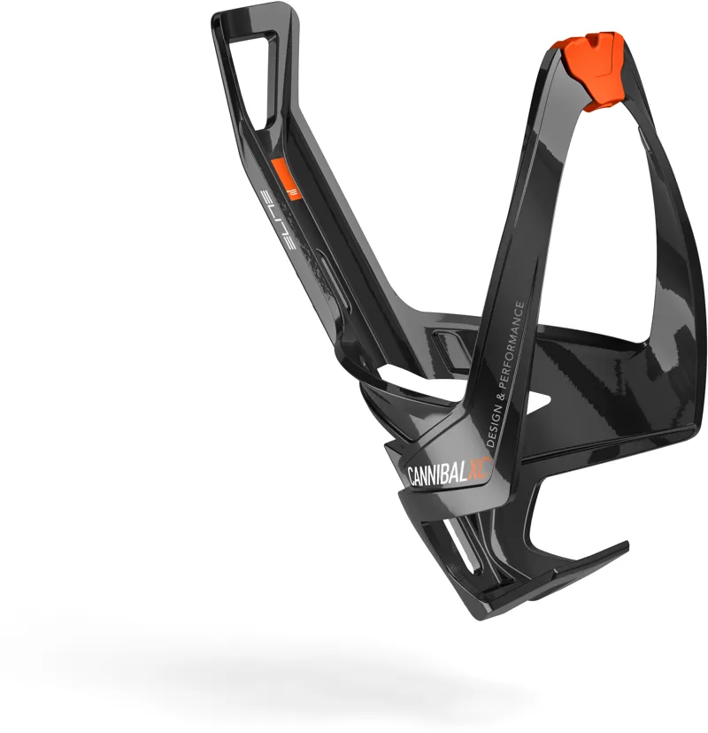 Elite Cannibal XC Bottle Cage Black/Orange