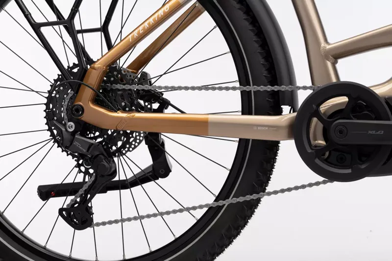 Haibike Trekking 6.5 Low Step Electric Hybrid Bike Toffee / Sand-4