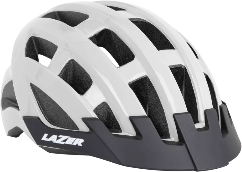 Lazer Compact Helmet, White, Universal Fit