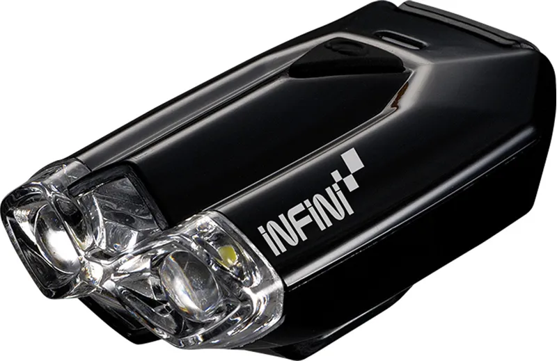 Infini Lava Super Bright Micro USB Front Light with QR Bracket Black