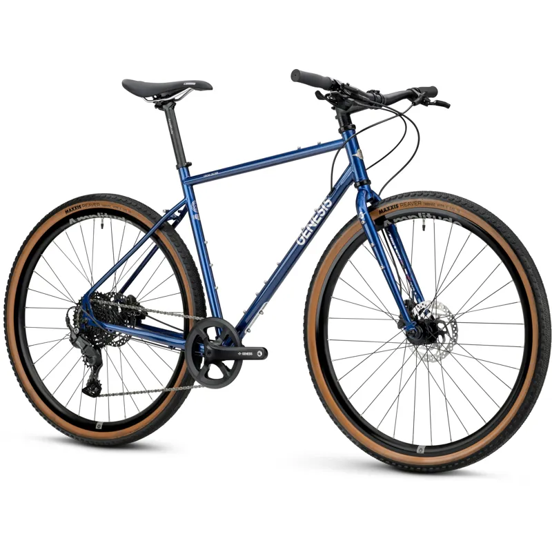 Genesis Croix De Fer 10 Flat Bar Gravel Bike in Bloodie Hues-1