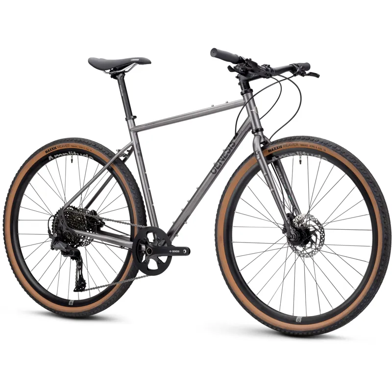 Genesis Croix De Fer 20 Flat Bar Gravel Bike in Greymiriquai-1