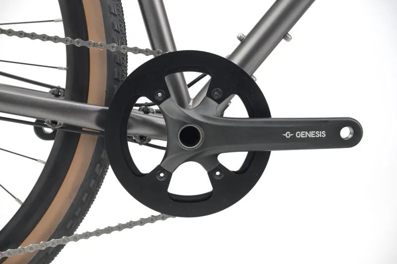 Genesis Croix De Fer 20 Flat Bar Gravel Bike in Greymiriquai-2