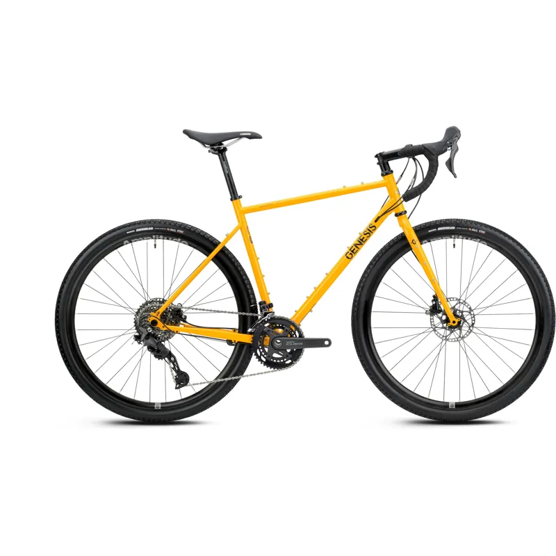 Genesis Croix De Fer 30 Gravel Bike in Mortal Kumquat
