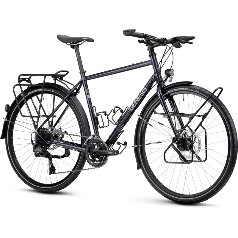 Genesis Tour De Fer 30 Touring Bike in Deep Nurple-1