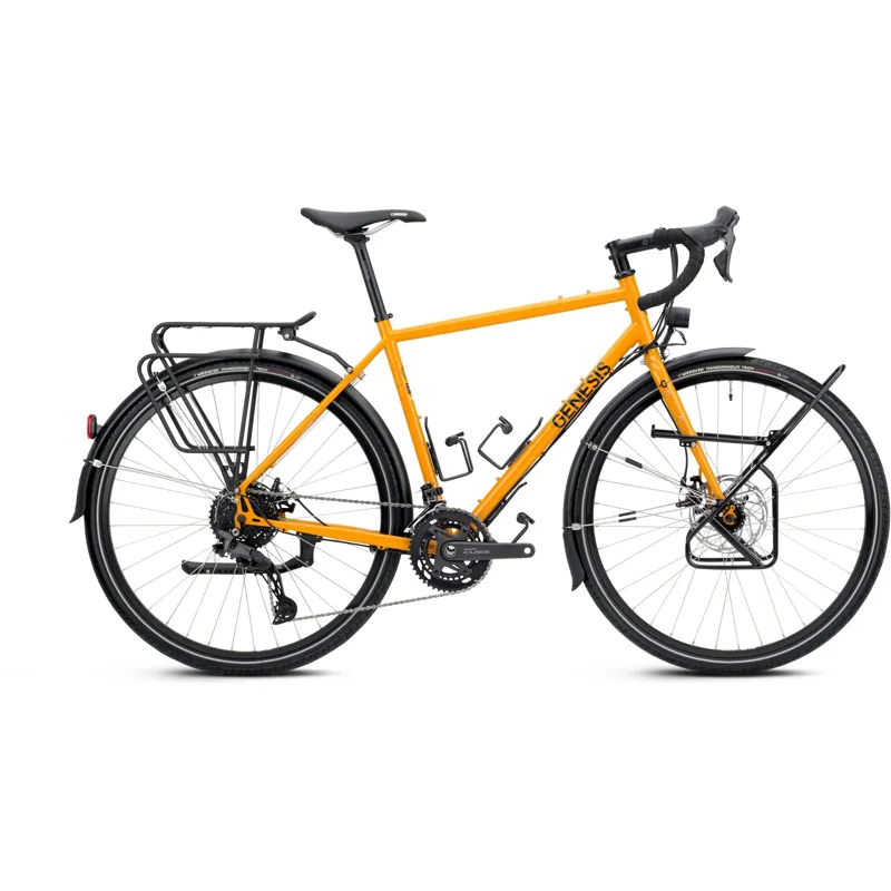 Genesis Tour De Fer 40 Touring Bike in Elvis Offyellow