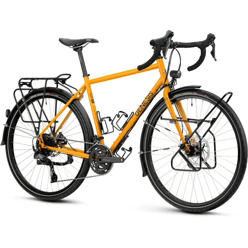 Genesis Tour De Fer 40 Touring Bike in Elvis Offyellow-1