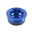 Hope V4 Small or E4 Brake Caliper Bore Cap Blue