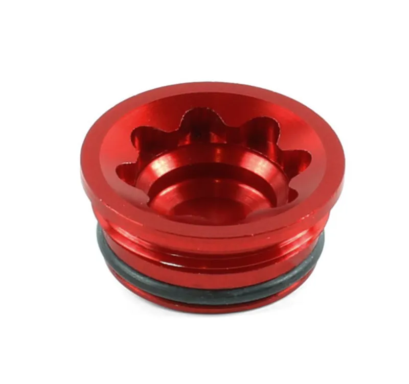 Hope V4 Brake Caliper Large Bore Cap Red