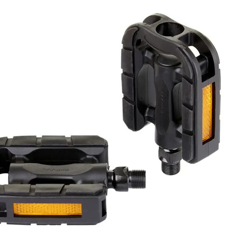 M-Part Resin Commute Pedals 9/16 Inch Thread Black-1