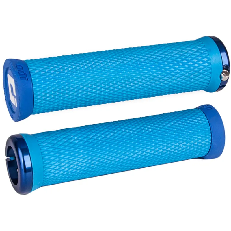 Odi Elite Motion 130mm Lock On Grips Blue