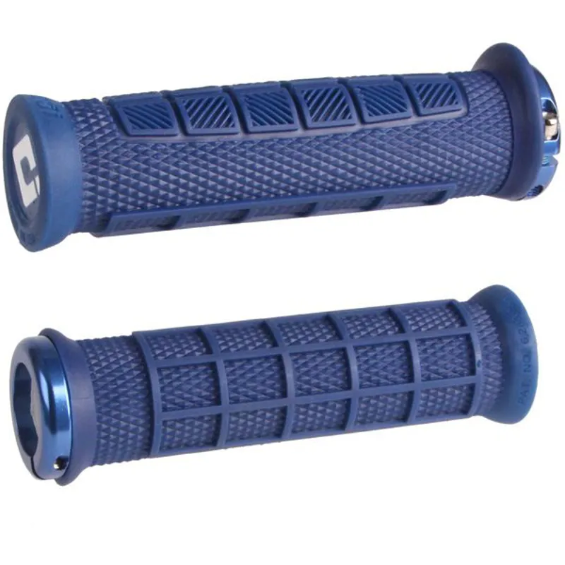 Odi Elite Pro 130mm Lock On Grips Blue