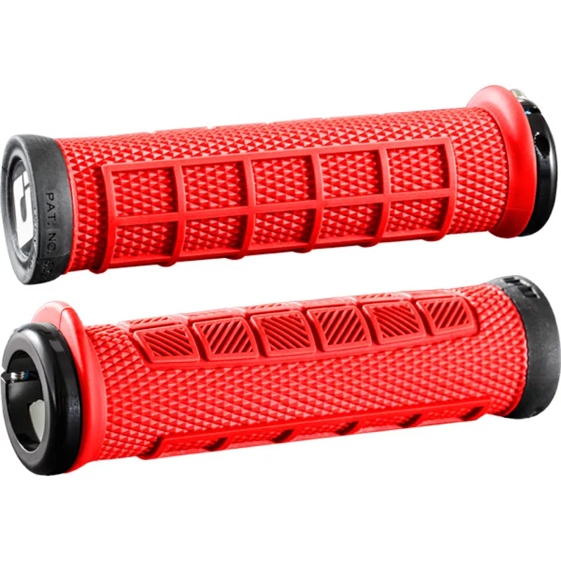 Odi Elite Pro 130mm Lock On Grips Red