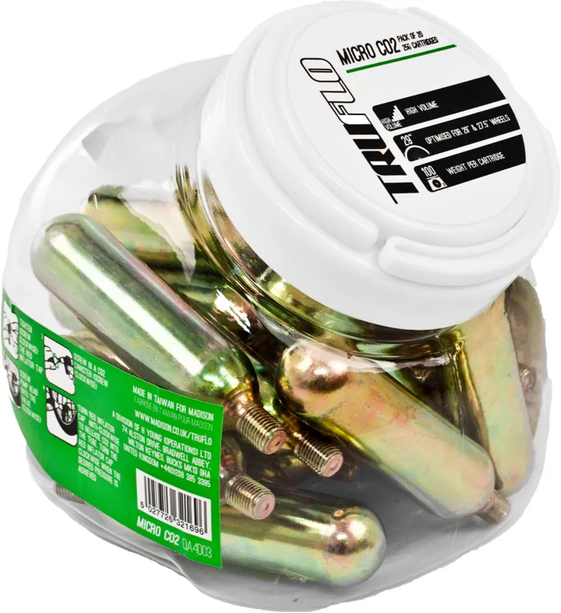 Truflo CO2 25g Inflator Cartridge Single