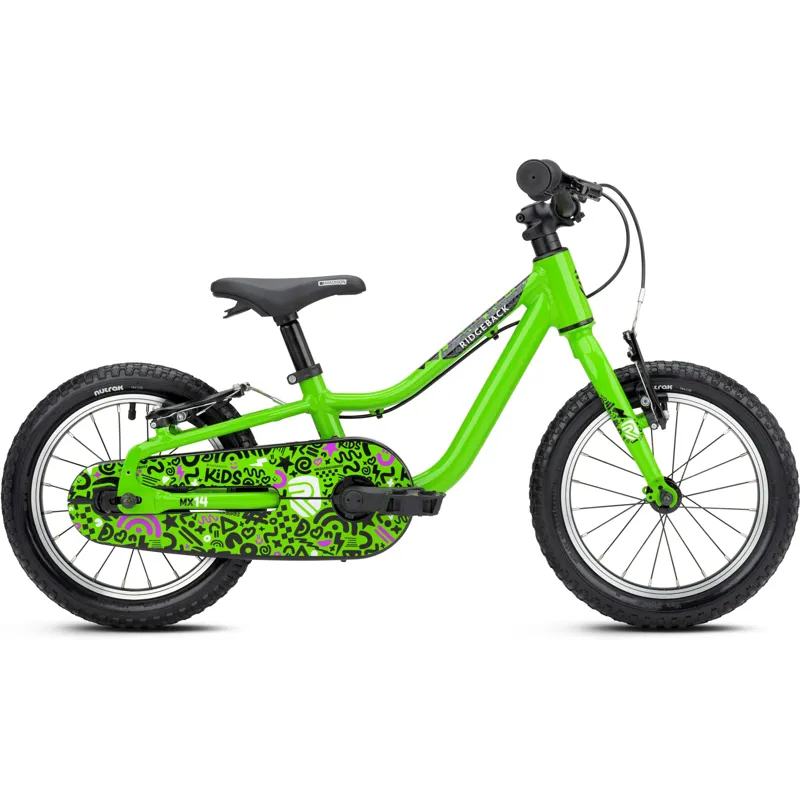 Ridgeback MX14 Kid's Bike in Kracking Kiwi