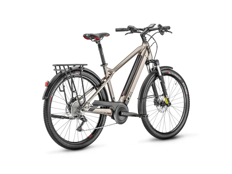 Moustache Samedi 27 Xroad 3 Mens Bosch Electric Hybrid Bike Titanium-2