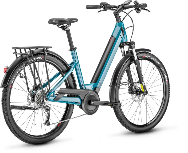 Moustache Samedi 27 Xroad 2 Open Step Thru Electric Bike Blue-2