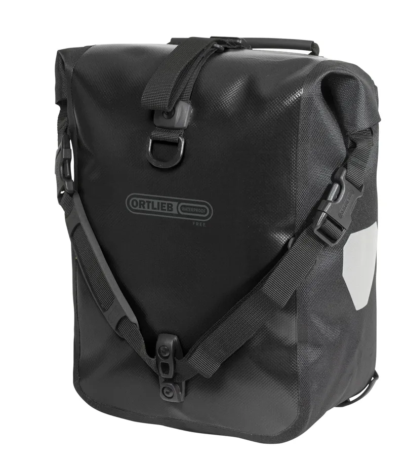 Ortlieb Sportroller Free 25L Waterproof Pannier Bag Black Pair